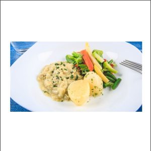 Chicken & Asparagus Mornay